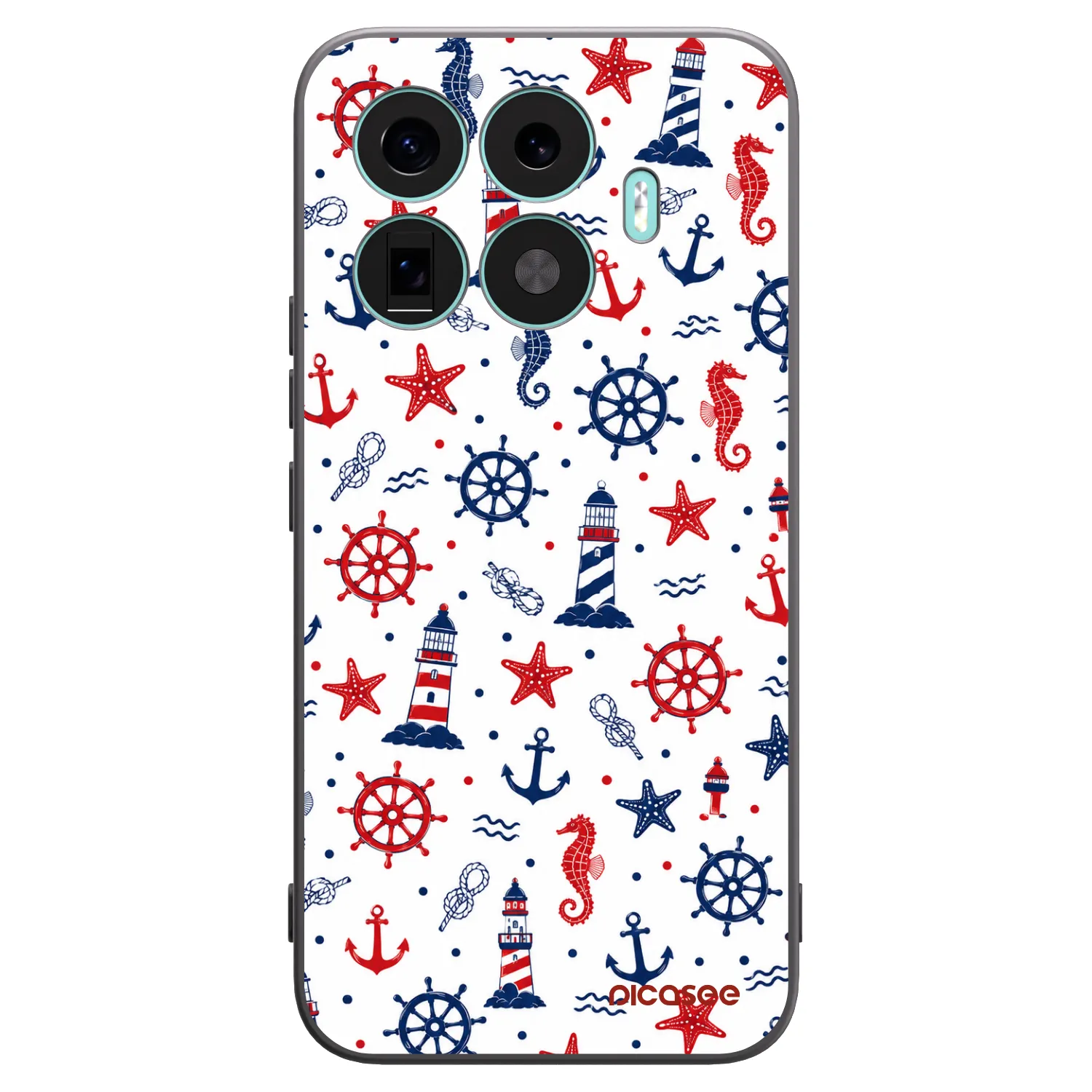 Picasee fekete szilikon tok az alábbi mobiltelefonokra Xiaomi 17T Pro - Sailor Vibes