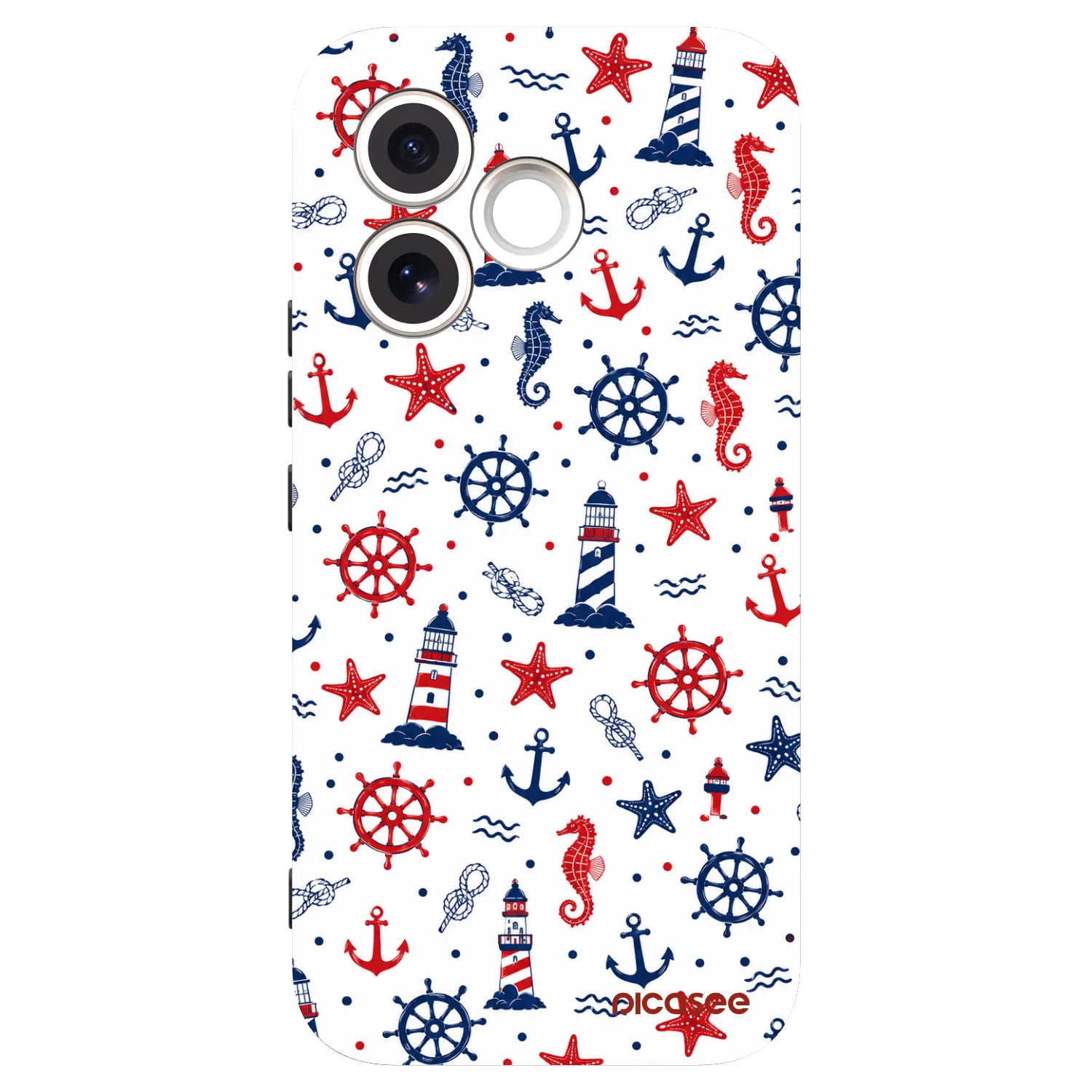 Picasee fekete szilikon tok az alábbi mobiltelefonokra Honor 600 Lite - Sailor Vibes