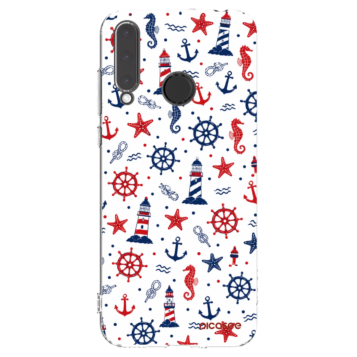 Picasee átlátszó szilikon tok az alábbi mobiltelefonokra Honor 20 Lite - Sailor Vibes