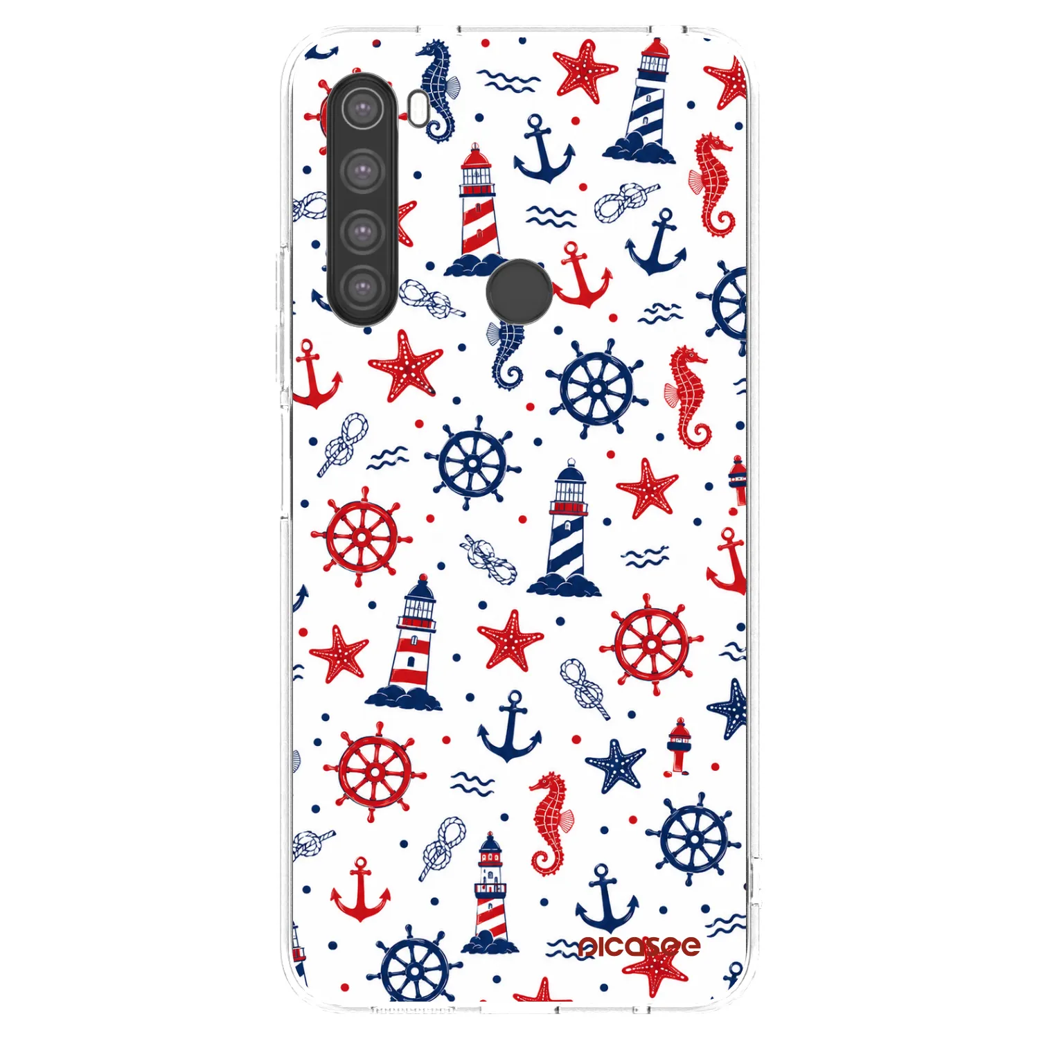 Picasee átlátszó szilikon tok az alábbi mobiltelefonokra Xiaomi Redmi Note 8 - Sailor Vibes