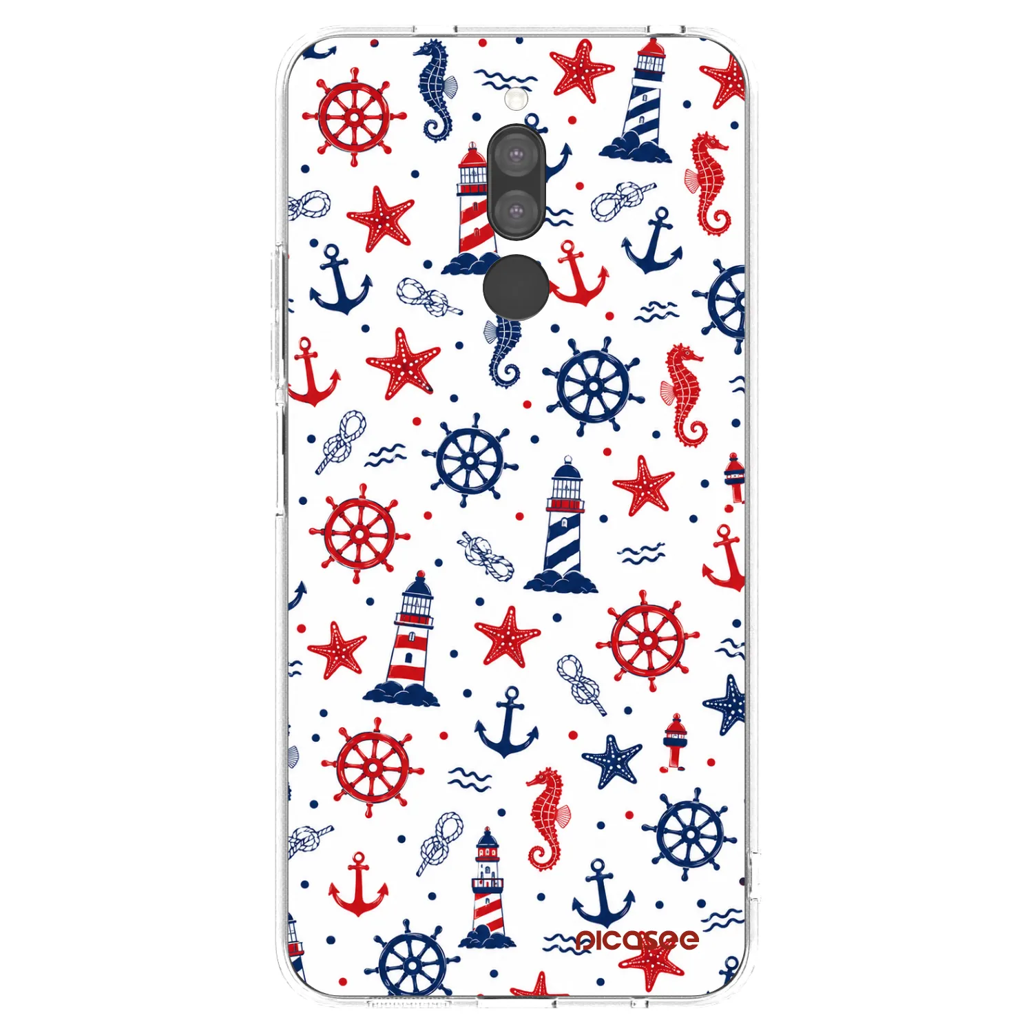 Picasee átlátszó szilikon tok az alábbi mobiltelefonokra Xiaomi Redmi 8 - Sailor Vibes