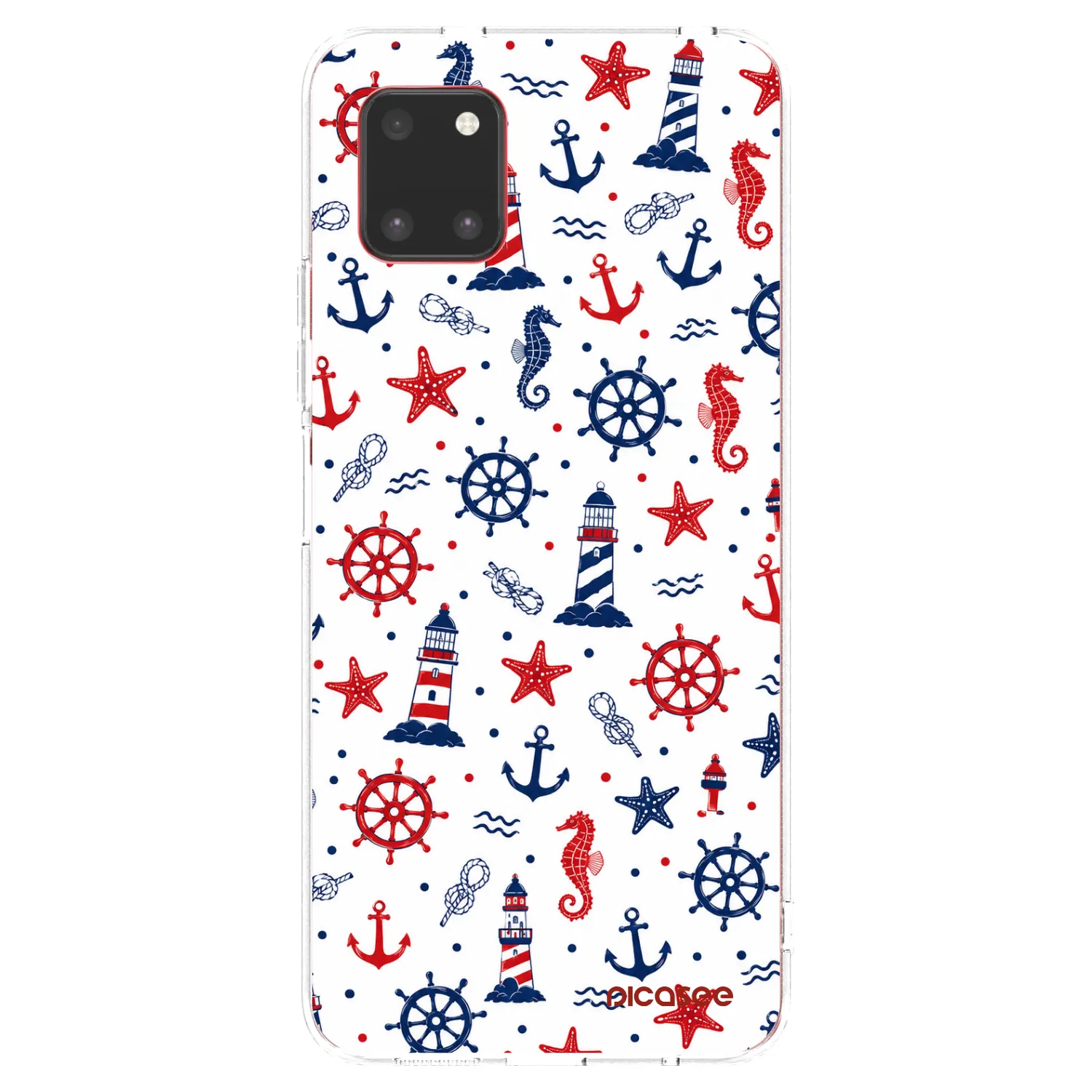 Picasee átlátszó szilikon tok az alábbi mobiltelefonokra Samsung Galaxy Note 10 Lite N770F - Sailor Vibes