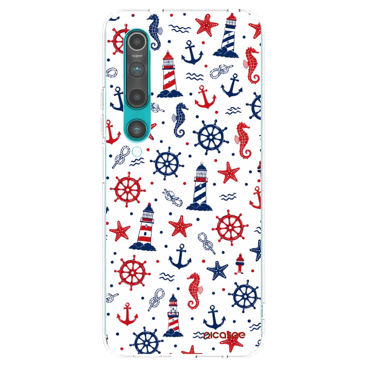 Picasee átlátszó szilikon tok az alábbi mobiltelefonokra Xiaomi Mi 10 - Sailor Vibes