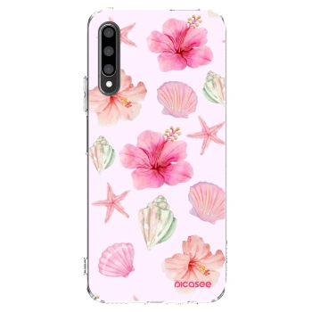 Picasee átlátszó szilikon tok az alábbi mobiltelefonokra Honor 9X Pro - Blush Lagoon