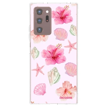 Picasee átlátszó szilikon tok az alábbi mobiltelefonokra Samsung Galaxy Note 20 Ultra - Blush Lagoon
