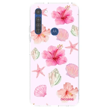 Tok az alábbi mobiltelefonokra Motorola Moto G8 - Blush Lagoon
