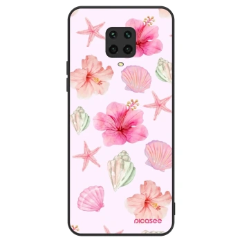 Szilikon tok erre a típusra Xiaomi Redmi Note 9 Pro - Blush Lagoon