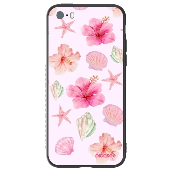 Szilikon tok erre a típusra Apple iPhone 5/5S/SE - Blush Lagoon