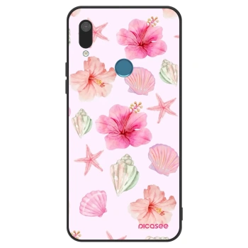 Szilikon tok erre a típusra Huawei Y7 2019 - Blush Lagoon