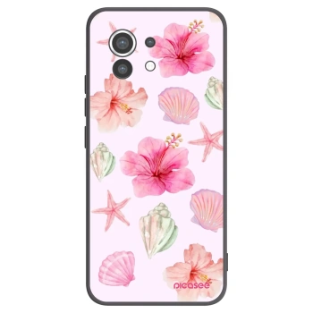 Picasee fekete szilikon tok az alábbi mobiltelefonokra Xiaomi Mi 11 - Blush Lagoon