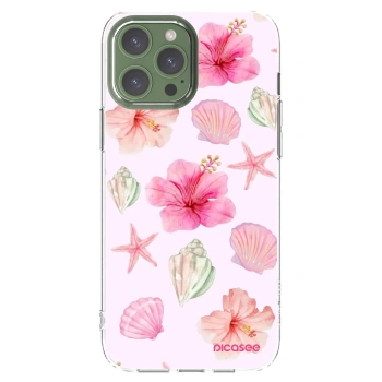 Picasee átlátszó szilikon tok az alábbi mobiltelefonokra Apple iPhone 13 Pro Max - Blush Lagoon