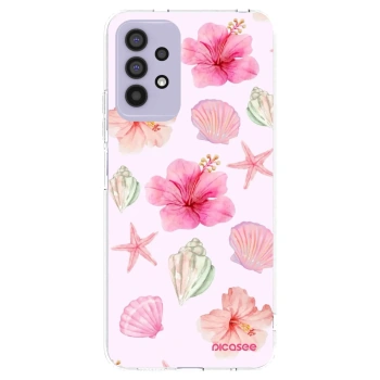 Picasee átlátszó szilikon tok az alábbi mobiltelefonokra Samsung Galaxy A32 4G SM-A325F - Blush Lagoon