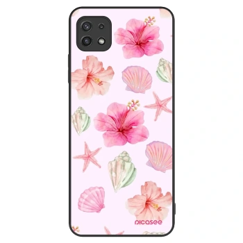 Szilikon tok erre a típusra Samsung Galaxy A22 A226B 5G - Blush Lagoon