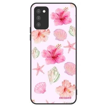 Szilikon tok erre a típusra Samsung Galaxy A02s A025G - Blush Lagoon