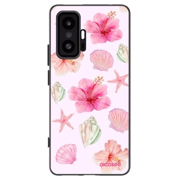 Picasee fekete szilikon tok az alábbi mobiltelefonokra Xiaomi 11T Pro - Blush Lagoon