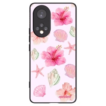 Picasee fekete szilikon tok az alábbi mobiltelefonokra Huawei Nova 9 - Blush Lagoon