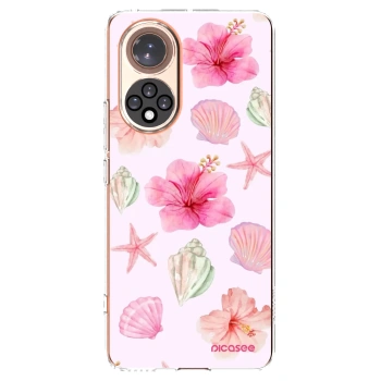 Picasee átlátszó szilikon tok az alábbi mobiltelefonokra Huawei Nova 9 - Blush Lagoon