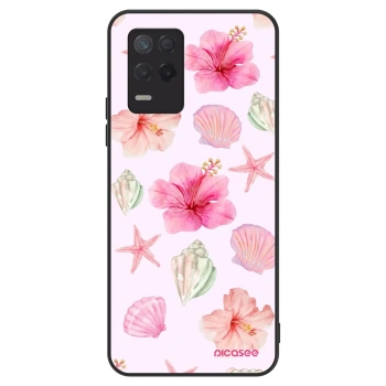 Szilikon tok erre a típusra Realme 8 5G - Blush Lagoon