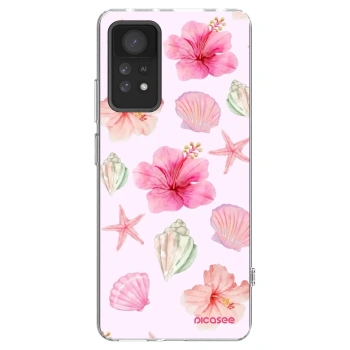 Picasee átlátszó szilikon tok az alábbi mobiltelefonokra Xiaomi Redmi Note 11 Pro - Blush Lagoon
