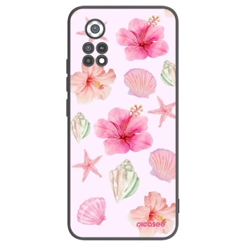 Picasee fekete szilikon tok az alábbi mobiltelefonokra Xiaomi Poco X4 Pro 5G - Blush Lagoon