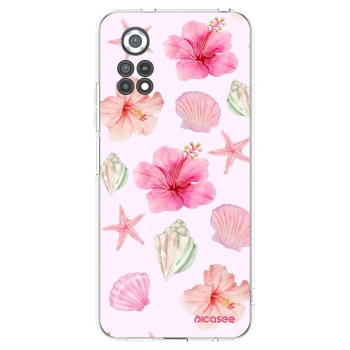 Picasee átlátszó szilikon tok az alábbi mobiltelefonokra Xiaomi Poco X4 Pro 5G - Blush Lagoon