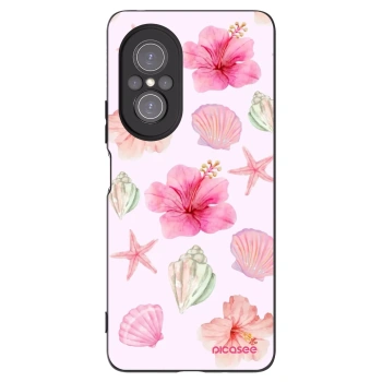 Picasee fekete szilikon tok az alábbi mobiltelefonokra Huawei Nova 9 SE - Blush Lagoon