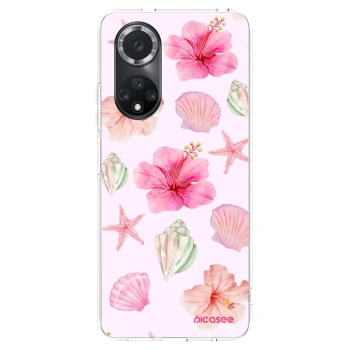Picasee átlátszó szilikon tok az alábbi mobiltelefonokra Huawei Nova 9 SE - Blush Lagoon