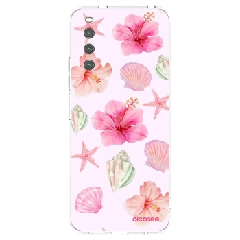 Picasee átlátszó szilikon tok az alábbi mobiltelefonokra Sony Xperia 10 IV 5G - Blush Lagoon