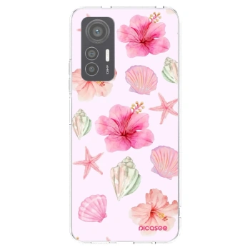 Picasee átlátszó szilikon tok az alábbi mobiltelefonokra Xiaomi 12 Lite - Blush Lagoon