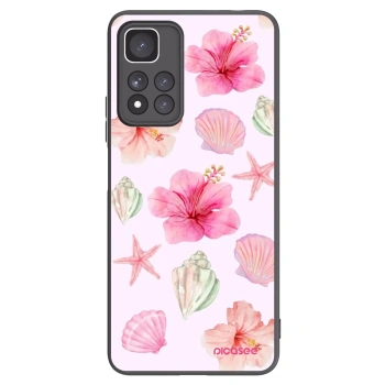 Picasee fekete szilikon tok az alábbi mobiltelefonokra Xiaomi Redmi Note 11 Pro+ 5G - Blush Lagoon