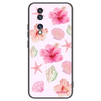 Picasee fekete szilikon tok az alábbi mobiltelefonokra Honor 70 - Blush Lagoon