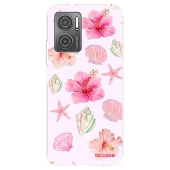 Picasee átlátszó szilikon tok az alábbi mobiltelefonokra Xiaomi Redmi 10 5G - Blush Lagoon