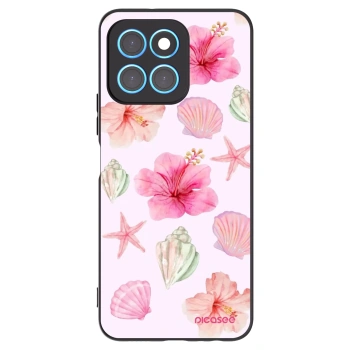 Picasee fekete szilikon tok az alábbi mobiltelefonokra Honor X6 - Blush Lagoon