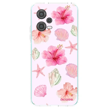 Picasee átlátszó szilikon tok az alábbi mobiltelefonokra Xiaomi Poco X5 - Blush Lagoon