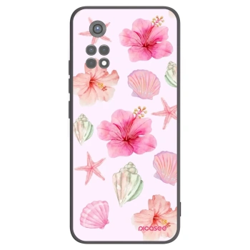 Picasee fekete szilikon tok az alábbi mobiltelefonokra Xiaomi Redmi Note 11S 5G - Blush Lagoon