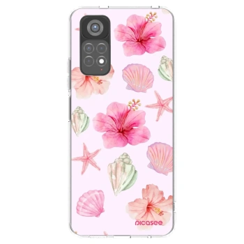 Picasee átlátszó szilikon tok az alábbi mobiltelefonokra Xiaomi Redmi Note 11S 5G - Blush Lagoon