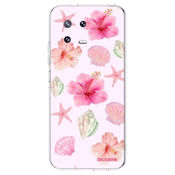 Picasee átlátszó szilikon tok az alábbi mobiltelefonokra Xiaomi 13 Pro - Blush Lagoon