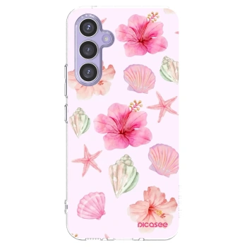 Picasee átlátszó szilikon tok az alábbi mobiltelefonokra Samsung Galaxy A54 5G A546B - Blush Lagoon