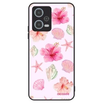 Szilikon tok erre a típusra Xiaomi Redmi Note 12 5G - Blush Lagoon