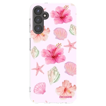 Picasee átlátszó szilikon tok az alábbi mobiltelefonokra Samsung Galaxy A14 5G A146P - Blush Lagoon