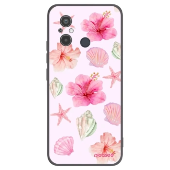 Picasee fekete szilikon tok az alábbi mobiltelefonokra Xiaomi Redmi 12C - Blush Lagoon