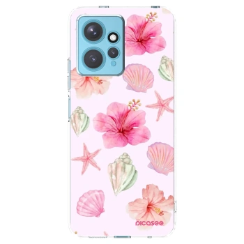 Picasee átlátszó szilikon tok az alábbi mobiltelefonokra Xiaomi Redmi Note 12 4G - Blush Lagoon