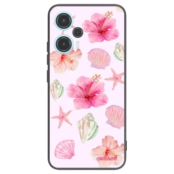 Picasee fekete szilikon tok az alábbi mobiltelefonokra Xiaomi Poco F5 - Blush Lagoon
