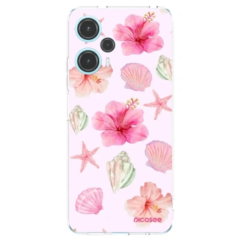 Picasee átlátszó szilikon tok az alábbi mobiltelefonokra Xiaomi Poco F5 - Blush Lagoon
