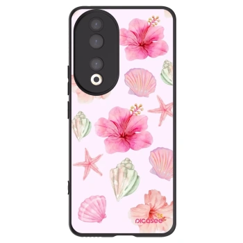 Picasee fekete szilikon tok az alábbi mobiltelefonokra Honor 90 5G - Blush Lagoon