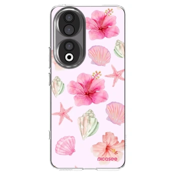 Picasee átlátszó szilikon tok az alábbi mobiltelefonokra Honor 90 5G - Blush Lagoon