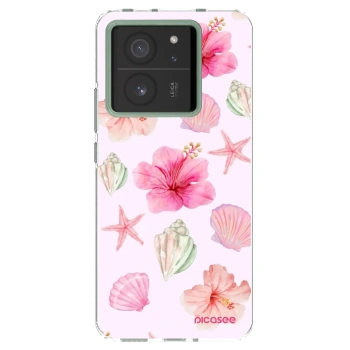 Picasee átlátszó szilikon tok az alábbi mobiltelefonokra Xiaomi 13T - Blush Lagoon