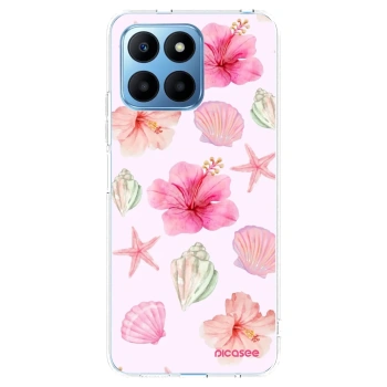 Picasee átlátszó szilikon tok az alábbi mobiltelefonokra Honor 70 Lite - Blush Lagoon