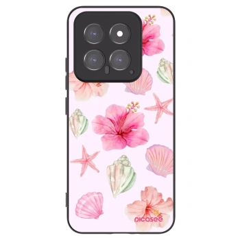 Picasee fekete szilikon tok az alábbi mobiltelefonokra Xiaomi 14 - Blush Lagoon