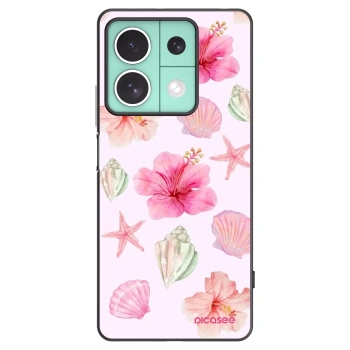 Picasee fekete szilikon tok az alábbi mobiltelefonokra Xiaomi Redmi Note 13 5G - Blush Lagoon